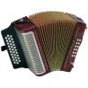 Comprar Hohner CORONA II GCF acordeon rojo al mejor precio