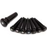 Comprar Martin Guitars set pivotes puente - negro / punto perla