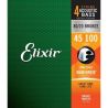 Compra ELIXIR JUEGO BAJO ACÚSTICO 5St. NANOWEB 80/20 BRONZE LIGHT 45-100 al mejor precio