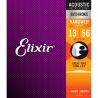 Compra ELIXIR JUEGO ACÚSTICA NANOWEB 80/20 BRONZE M 13-56 al mejor precio