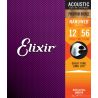 Compra ELIXIR JUEGO ACÚSTICA NANOWEB 92/8 PHOSPHOR B. ML 12-56 al mejor precio