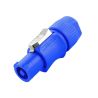 Neutrik NAC3FCA conector aereo Powercon azul