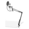 Comprar Vonyx Cms300s Micrófono De Estudio Set Usb Plata al