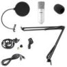 Comprar Vonyx Cms300s Micrófono De Estudio Set Usb Plata al