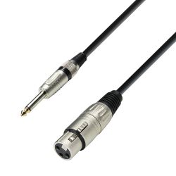 Compra Adam Hall cable xlr hembra a jack mono 10m 3 tsar ah al mejor precio