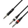 Compra Adam Hall K3YVPP0300 CABLE JACK 6.3 ESTEREO A 2 JACK 6.3 MONO 3M al mejor precio