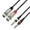 Comprar Adam Hall 3 Star Tfp 0600 2-XLR-H / 2 Jack Mono 6m al