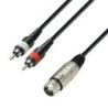Comprar Adam Hall 3 Star YFCC 0300 XLR-H / 2x RCA-M 3m al mejor
