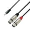 Comprar Adam Hall 3 Star YWFF 0100 Jack Estereo / 2x XLR-H 1m