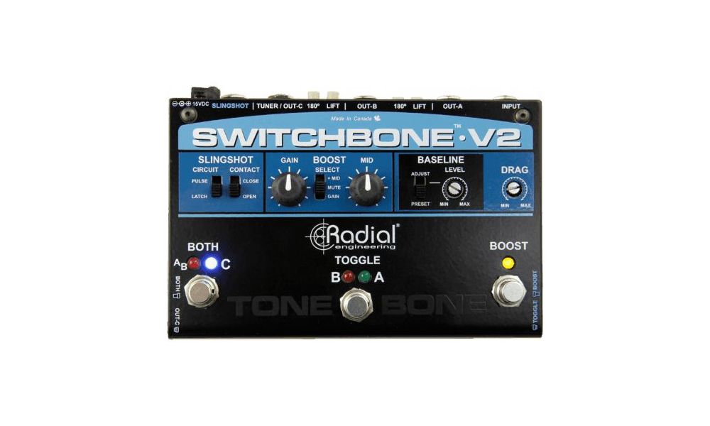 ⚡ Radial SWITCHBONE-V2 Aby/C Con Interruptor