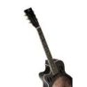 Comprar Ortega RRG40ce-DBK-L Lefthand Distressed Satin Black al