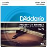 Daddario EJ72 Cuerdas mandolina