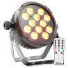 Compra beamz bt300 foco plano par led 12x 12w 6-en-1 al mejor precio
