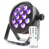Compra beamz bt300 foco plano par led 12x 12w 6-en-1 al mejor precio