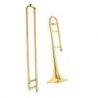 Bressant Atb110 Trombón Alto Si Bemol Lacado Oro