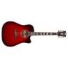D'angelico Premier Bowery Trans Black Cherry Burst