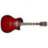 D'angelico Premier Fulton Trans Black Cherry Burst