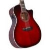 D'angelico Premier Fulton Trans Black Cherry Burst