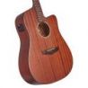 D'angelico Premier Bowery Ls Mahogany Satin