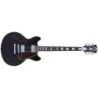 D'Angelico Premier Mini Dc Black Flake