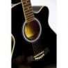 Enrique Palacios Lc40b Guitarra Electroacústica Black