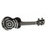 Comprar Mahalo Designer Series Target Black Ukelele al mejor