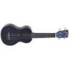 Comprar Mahalo Kahiko Ukelele Soprano Trans Black al mejor