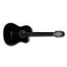 Comprar Memphis 951Cbk Negra Guitarra Clásica Con Cutaway al