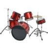 Comprar Memphis Ft900wr 5Pcs Batería Acústica Roja Completa al
