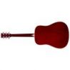 Sx Sd204trd Trans Guitarra Acústica Red