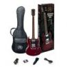 Comprar Sx Se4 Pack Guitarra Eléctrica Trans Rojo Vino al mejor