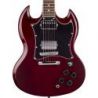 Comprar Sx Se4 Pack Guitarra Eléctrica Trans Rojo Vino al mejor