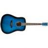 Comprar Sx Sd104 Guitarra Acústica Azul Acabado Brillo al mejor