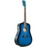Comprar Sx Sd104 Guitarra Acústica Azul Acabado Brillo al mejor