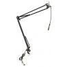Compra vonyx soporte de mesa para micros de estudio con cable incorporado al mejor precio