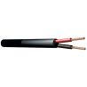 Compra pd connex cable altavoz linea de 100v, 2 x 1.5mm, 15a, negro, 100m al mejor precio