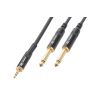 Compra PD CONNEX Cable Jack 3.5 Stereo-2x Jack 6.3 Mono 6.0m HQ al mejor precio