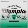Olympia Explore Electric Bass Strings, Nickel Wound, 045-100