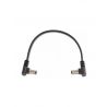 Rockboard Flat Power Acodado 15CM Cable