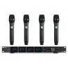 Power Dynamics PD524 Set 4 micrófonos inalámbricos de mano