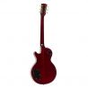 Tokai ULS136F SDR See Through Dark Red Finish Guitarra Eléctrica