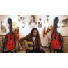 Antonio de Toledo Tomatito Almería Roja Guitarra Flamenca negra de palo santo de Patagonia