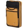 Compra FUNDA BAQUETA BATERIA 8 COMPARTIMENTOS NEGRO NARANJA ORTOLA al mejor precio