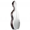 Estuche cello Bam Bonbon Hightech con ruedas BONB1003XLW Blanco Marrón