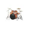 Yamaha Rydeen Standard Orange Glitter + Paiste Set