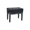 Roland RPB 500 BK Banqueta piano Negro mate regulable con cofre