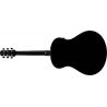 Ibanez AAM100E-BK Black High Gloss Guitarra Electroacustica