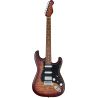 Mooer MSC20 Pro Amber Brown Guitarra eléctrica