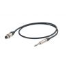 Proel ESO245LU3 Cable Micrófono Neutrik XLR- Jack 3m
