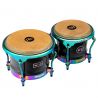 Meinl S400PBK Phantom Black Spectrum Series Bongós 7" y 8 1 2"